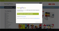 Desktop Screenshot of harogifts.be